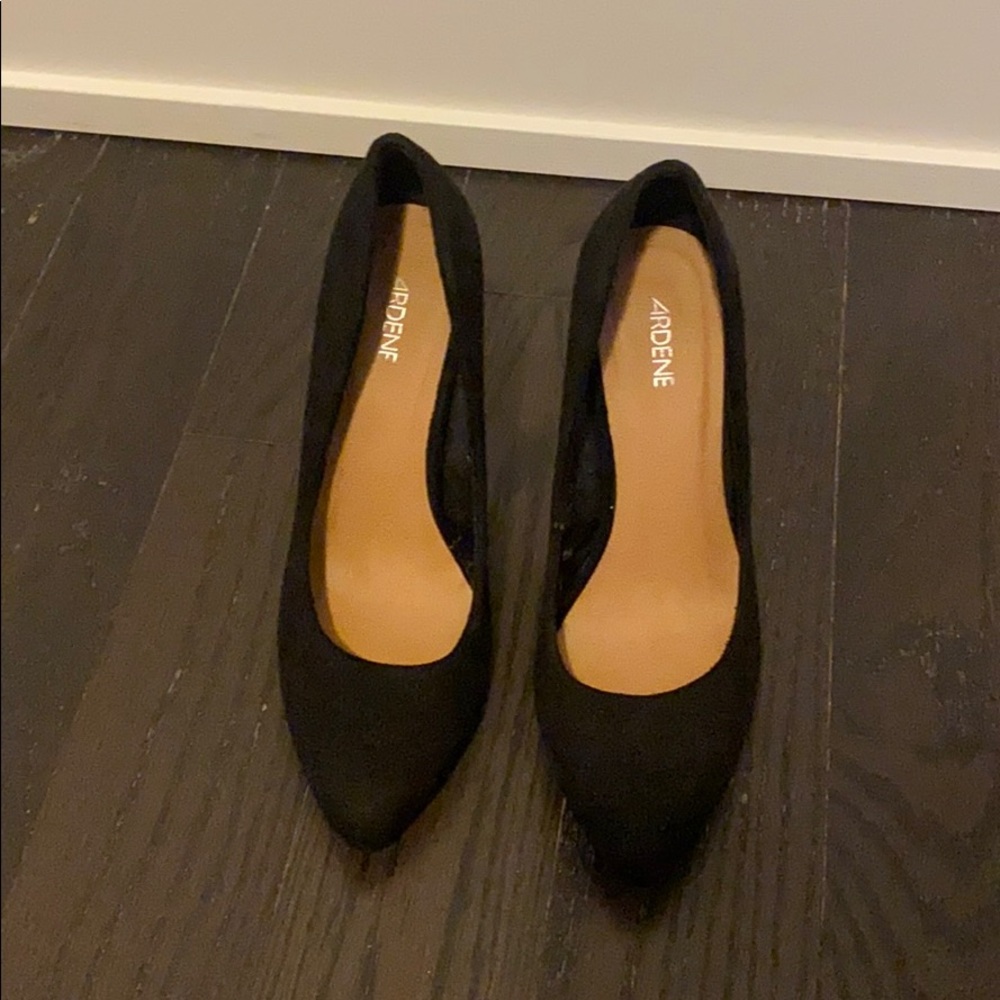Black heels